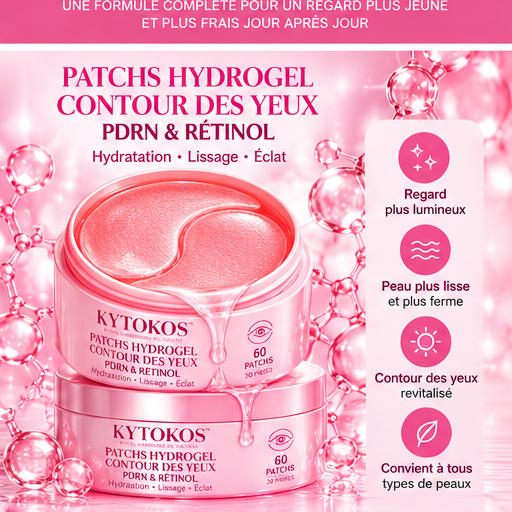 Patch yeux hydrogel