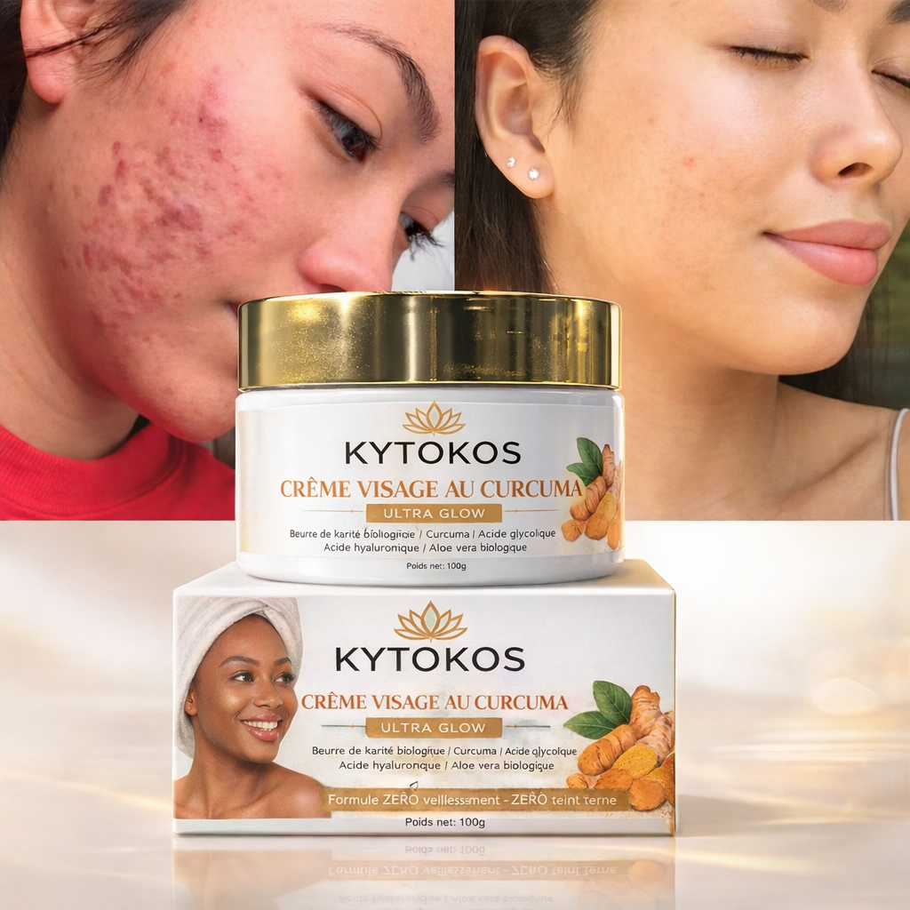 Crème visage au curcuma