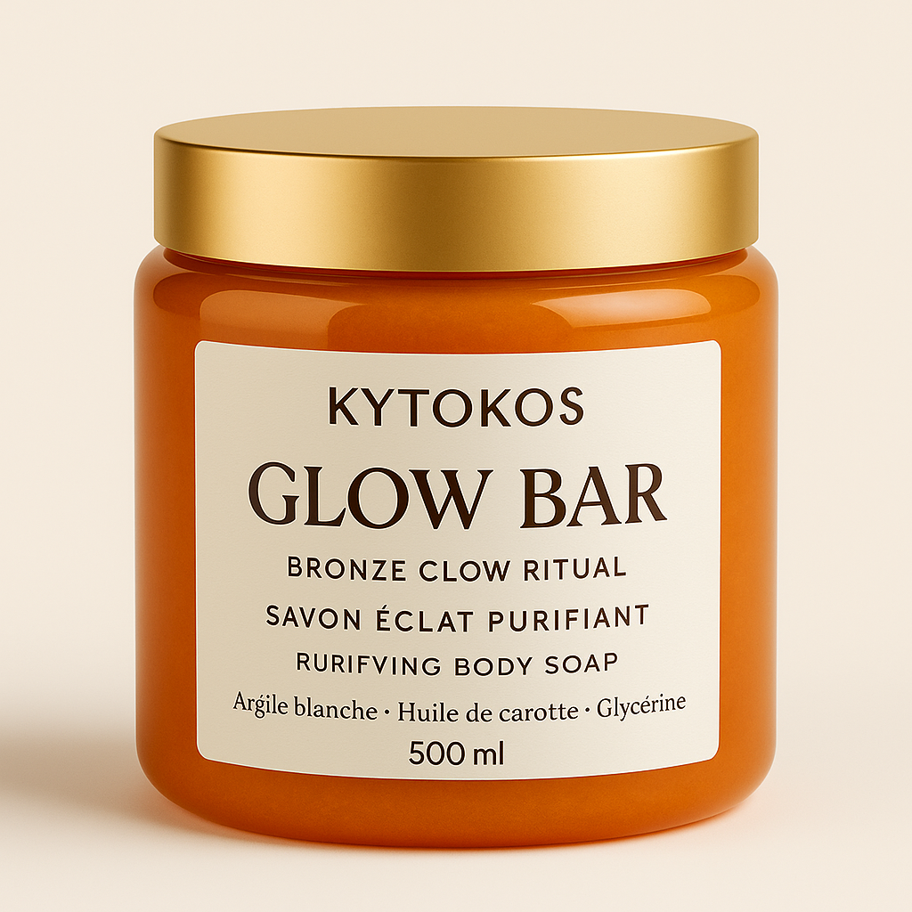 Glow bar: Savon éclat purifiant (corps)