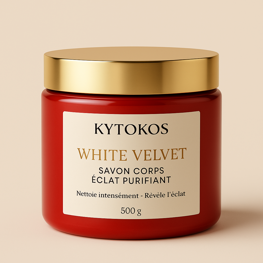 White velvet savon corps éclat & purifiant