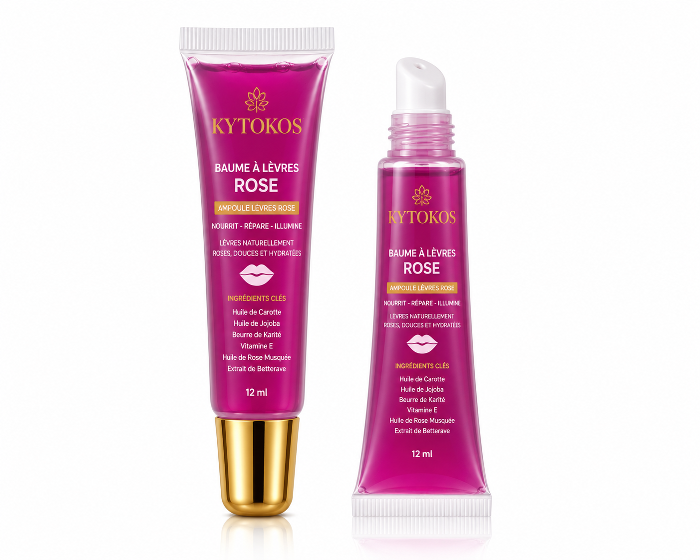 Baume à lèvre rose