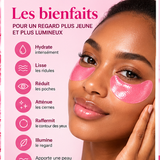 Patch yeux hydrogel