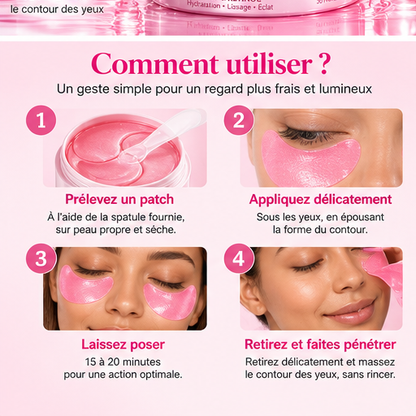 Patch yeux hydrogel