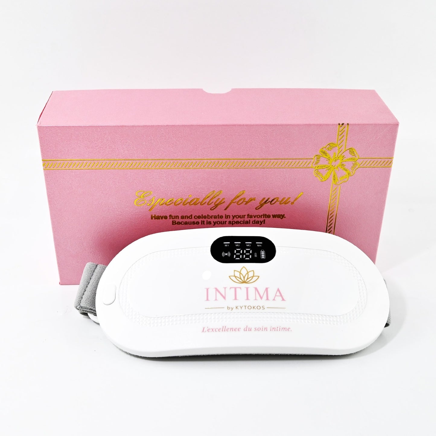✨ INTIMA by KYTOKOS – Ceinture de Soin Intime Chauffante & Vibrante