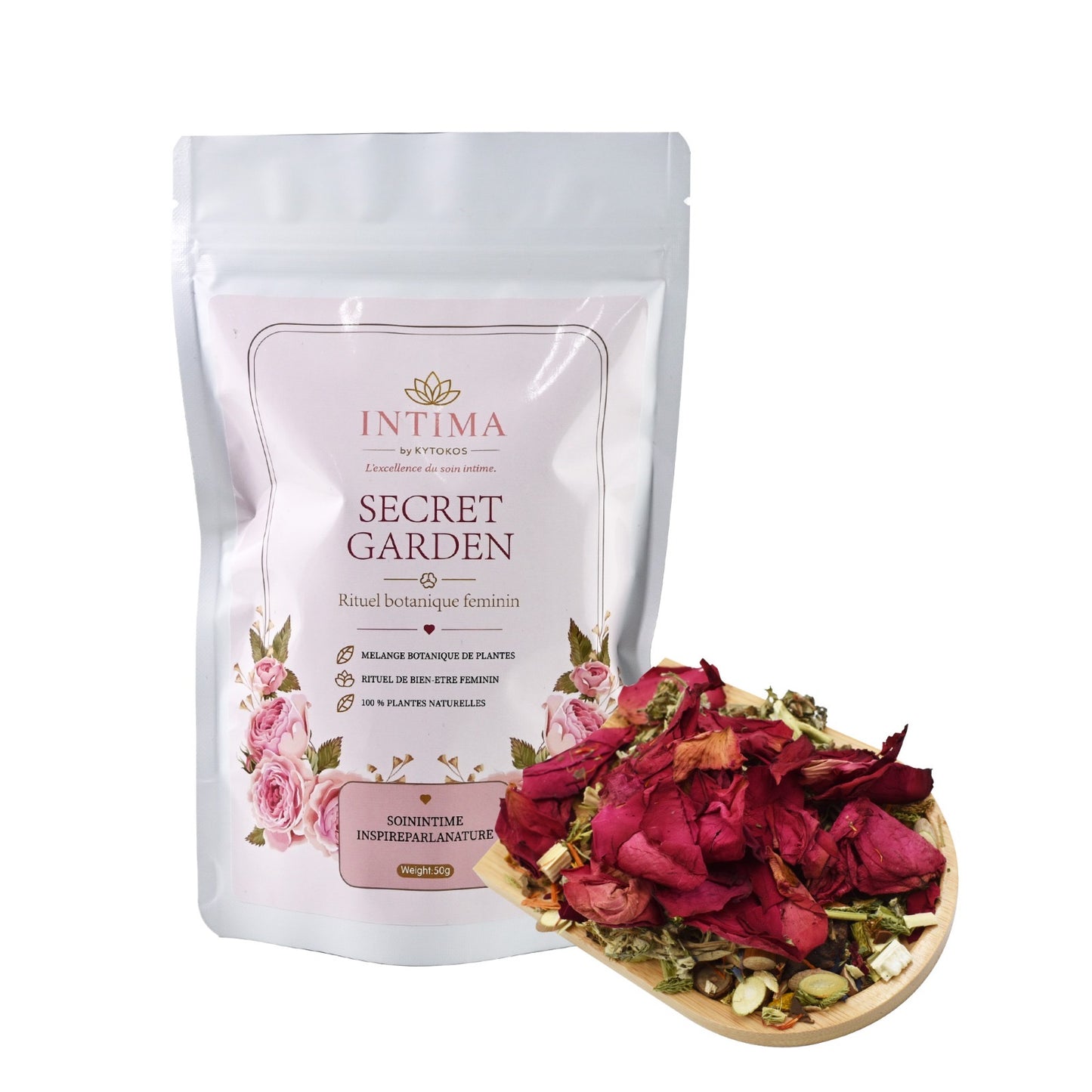 DUO BAIN INTIME SECRET GARDEN™ + ASSIETTE INTIMA™