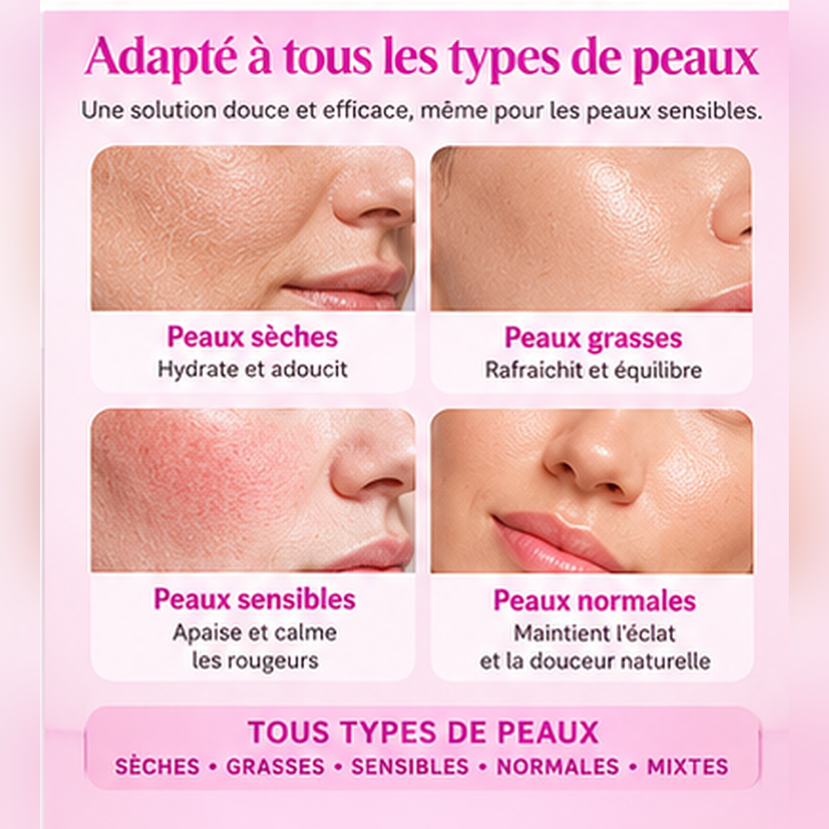Pads hydratant éclat