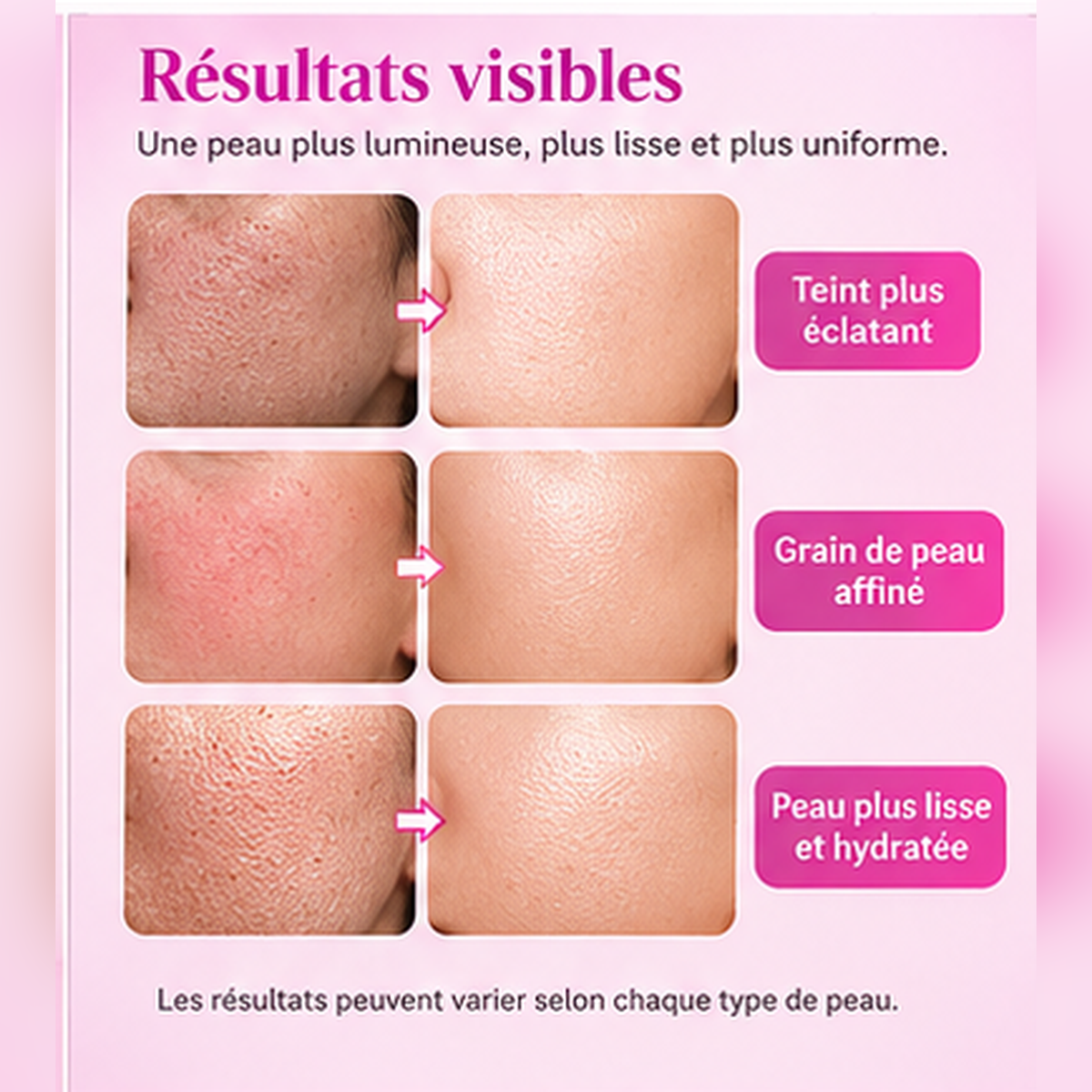 Pads hydratant éclat