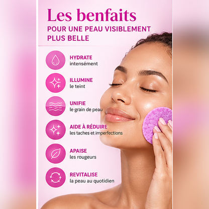 Pads hydratant éclat