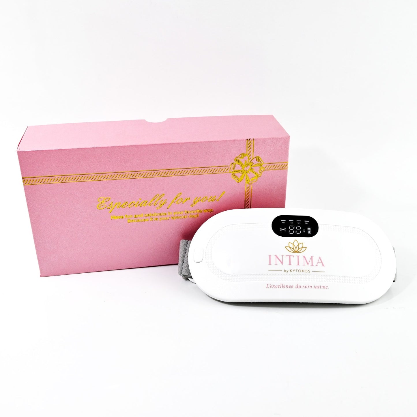 ✨ INTIMA by KYTOKOS – Ceinture de Soin Intime Chauffante & Vibrante