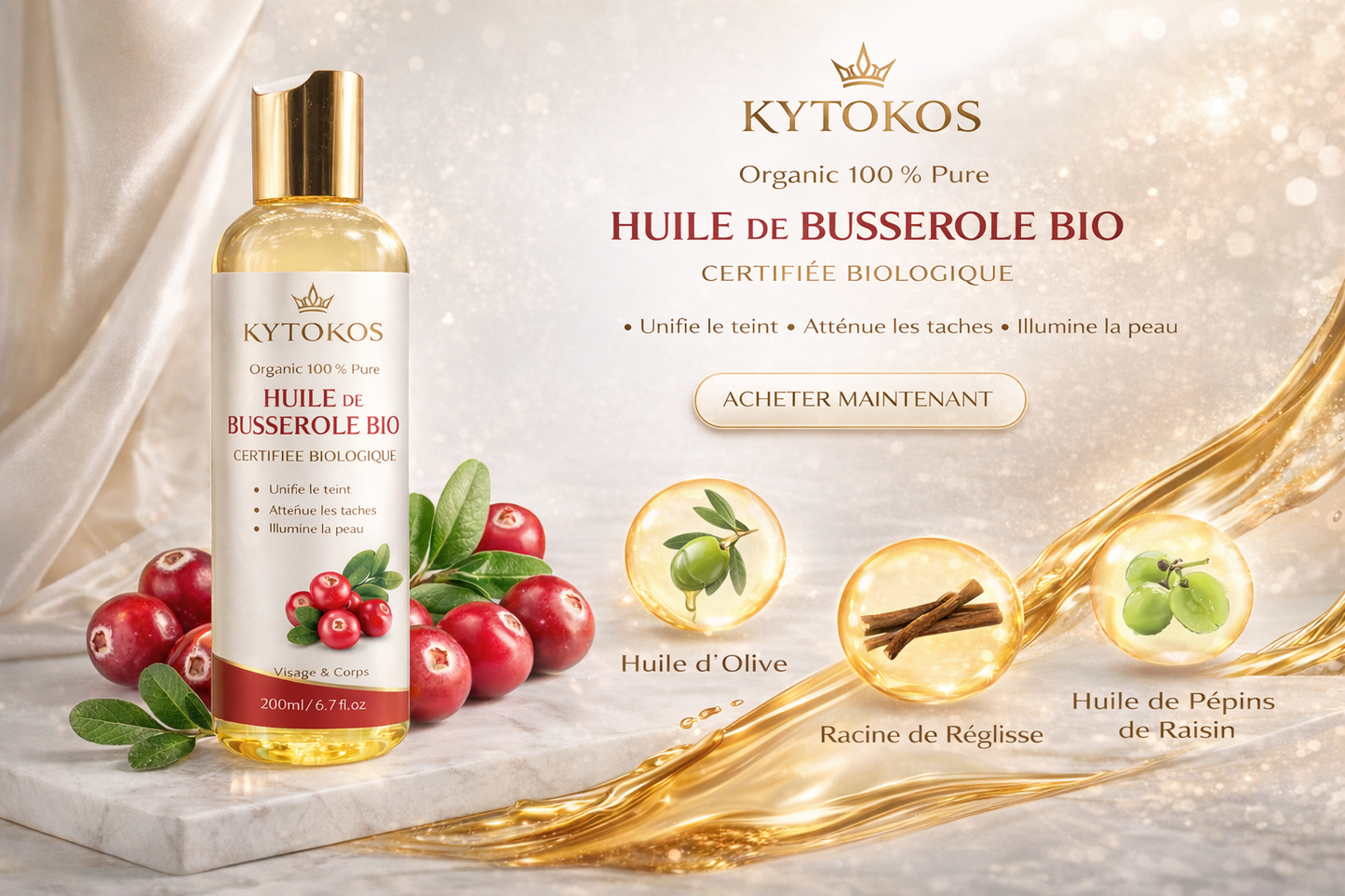 Huile busserole