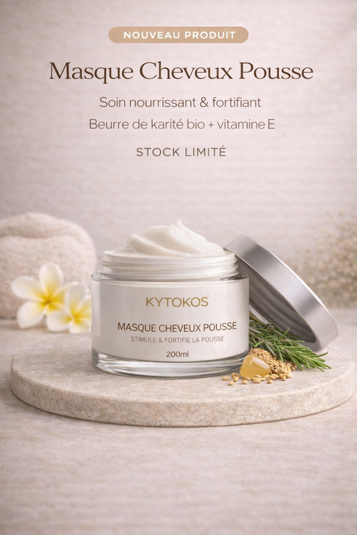 Masque Cheveux Pousse – Soin Nourrissant & Fortifiant