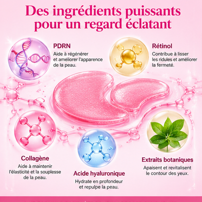 Patch yeux hydrogel